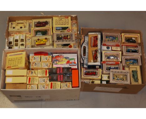 Boxed Lledo Models, Mostly Days Gone By, vintage private and commercial vehicles all in original boxes, G-E, Boxes F-G, appro