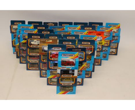 1980s Matchbox Vehicles, All in original mostly blue, or gold (limited edition) boxes, including vintage and modern private a