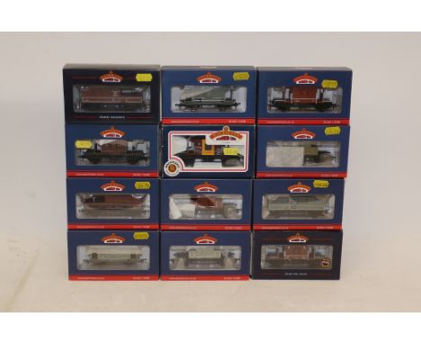 Bachmann OO Gauge Assorted Boxed Brake Vans, including ex-SR, ex-Midland, ex-GWR types and BR designs, in various BR-era live