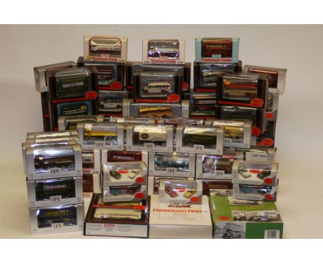 Exclusive First Edition Buses and Coaches and Others, All boxed 1:76 scale examples vintage and modern vehicles, G-E, Boxes G