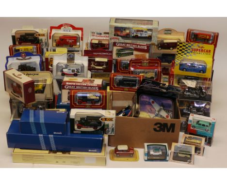 Boxed Diecast Vehicles,  Vintage and modern private and commercial vehicles including examples by Lledo, Atlas, Corgi, Matchb