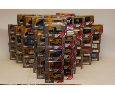 Corgi Classics, A  collection of 1:43 scale models comprising mostly vintage advertising vans some limited edition all in ori