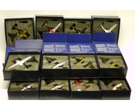 Automobile Association and RAC Models, A collection of  twelve 1:72 scale examples commercial, civilian and RAF including, 72