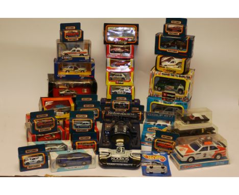 Burago Competition Cars and Others, All boxed, including 1:25 scale Burago Peugeot 205 T 16 (0124) and (0113) and a number of