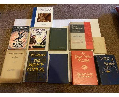 A Selection of novels which include authors and titles: Thirty Years with G.B.S by Blanche Patch [Proof, Uncorrected] The wid