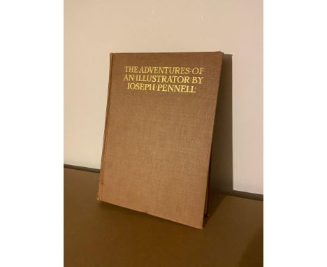 A first trade edition titled 'The Adventures of an Illustrator, Mostly in Following his Authors in America &amp; Europe' by I