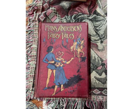 A First edition book titled 'Fairy Tales' by Hans Christian Anderson with eight illustrations. 