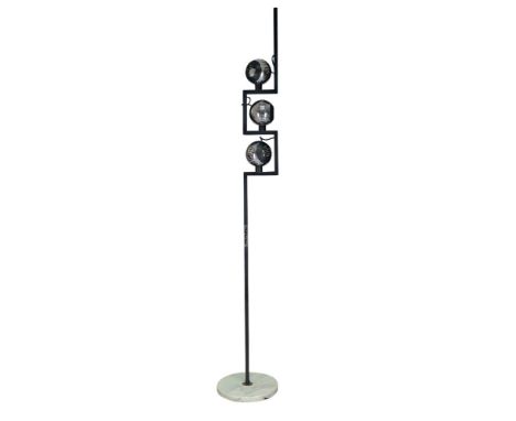 Angelo Lelli (1911-1979), a three light floor lamp for Arredoluce    c.1960 , stamped to underside - 'Made in Italy'  With th