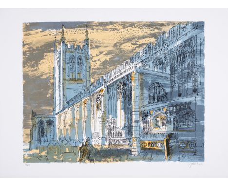 δ John Piper (1930-1992)Long Melford Church (Levinson 336)Lithograph printed in colours, 1982, signed in pencil, numbered fro