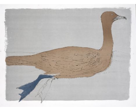 δ Elisabeth Frink (1930-1993)Cormorant, from Images (Wiseman 13)Lithograph printed in colours, 1967, a proof aside from the e