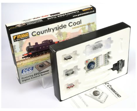 N Gauge Graham Farish (by Bachmann) 370-080 "Countryside Coal" train set containing 0-6-0 Somerset &amp; Dorset Joint Railway