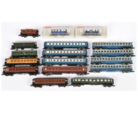 Fleischmann N Gauge Ibertren and Similar Passenger stock - to include 8053 &amp; 8053k and PIKO VT 4.12 DMU with three traili