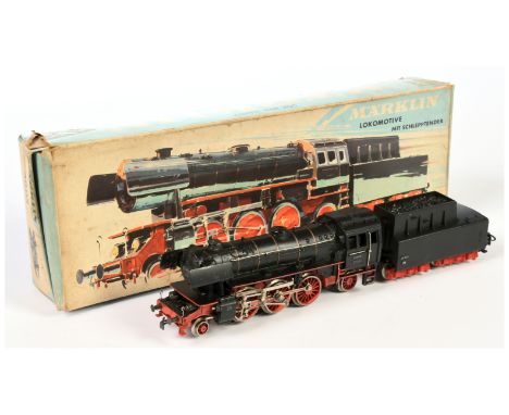 Marklin HO 3-rail DB Steam Loco 3005 2-6-2 Class 23 No.23 014 with 8-wheel Bogie Tender, condition Fair to Good in Fair to Go