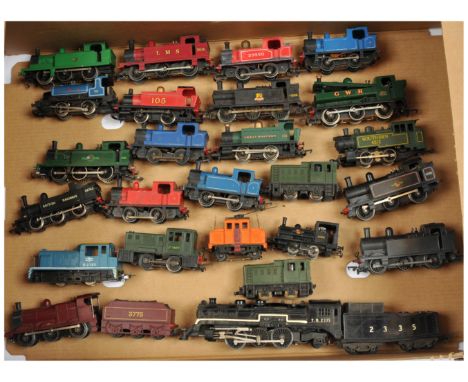Hornby (GB/China) &amp; Others Group of Locomotives - to include Airfix/Dapol Kit built Pug with motorised chassis, Jouef D27