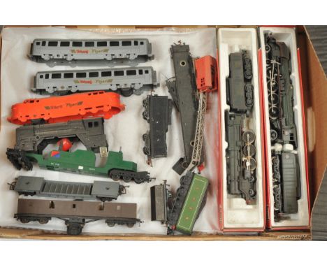 Jouef HO Gauge &amp; Similar mixed group of items to include Locomotives and other items (see photo). Conditions are Fair to 