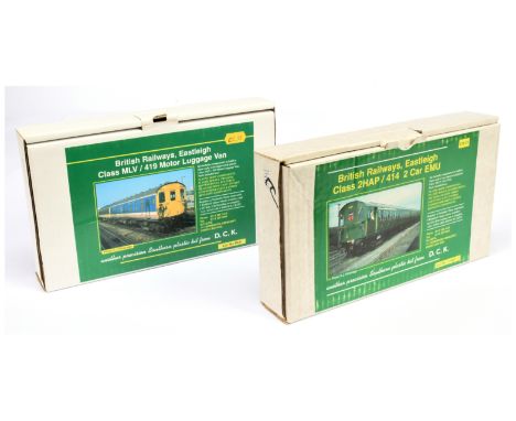 DC Kits OO Gauge pair of EMU unbuilt kits comprising of Ref. MLV Class 419 Motor Luggage Van and Ref. 2 Hap 1 Class 414 2 Car