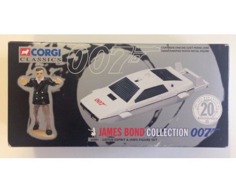 A boxed Corgi James Bond 007 Lotus Esprit & Jaws figure set #65001