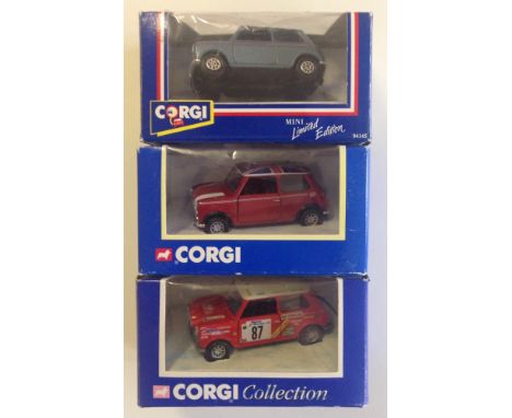 3 boxed Corgi Minis.