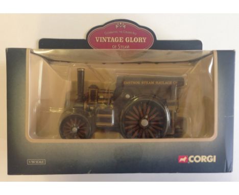 A boxed Corgi Fowler B6 road locomotive & badge 'Titan' #80106.