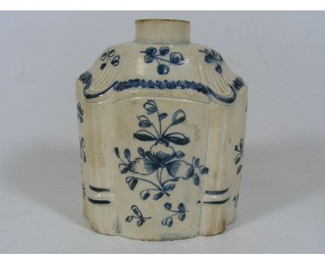 18thC. Pearlware Caddy