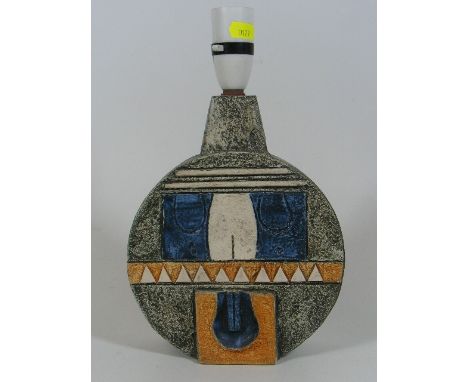 A Troika Pottery Lamp