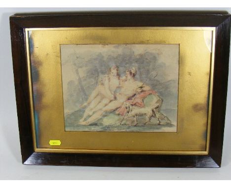 A Framed Print Of Erotica