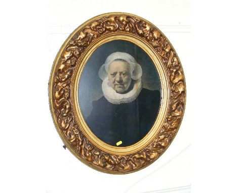 An Edwardian Gilt Framed Rembrandt Menpes Series Print