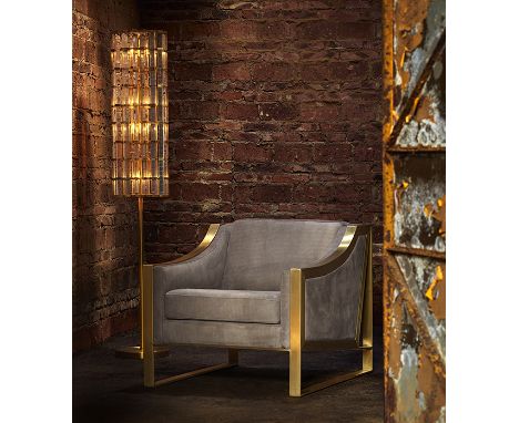 Night Rod Floor Lamp (UK) Plated Bronze Night Rod Tall, Slender And Glamorous, The Night Rod Collection Offers Dramatic Light