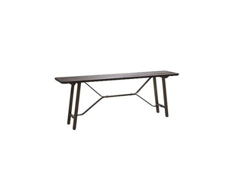Tarmac Console Table Asmara Ebony and Vintage Bronze Asmara Ebony Is A Pioneering Finish That Provides A Sustainable Alternat