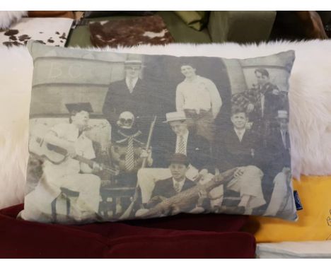 { Option of lots:  514, 515, 516 } Cushion Sporting England 60 x 40cm