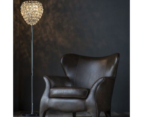{ Option of lots:  418, 419, 420, 421 } Pharaoh Petals Floor Lamp (EU) Brilliant A Stunning Luminaire Petals Are Formed By Le