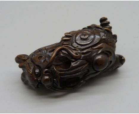 A netsuke 