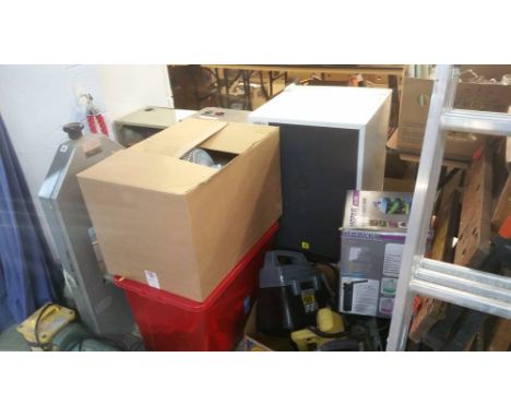 Band saw and various tools