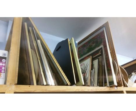 Shelf of pictures