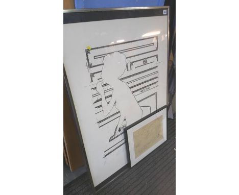 Signed limited edition print Robert Munford etc