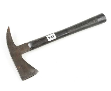A fire axe with Patent rubberised handle G