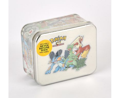 Pokémon TCG - 2003 Hoenn EX Series Collector's Tin Sealed. This lot contains a sealed EX Series Collector's Tin that features