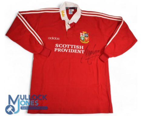 1997 British and I Lions, Ieuan Evans Signed Match Prepared  Jersey: Adidas labelled, fully logoed, No.14, official issue, an