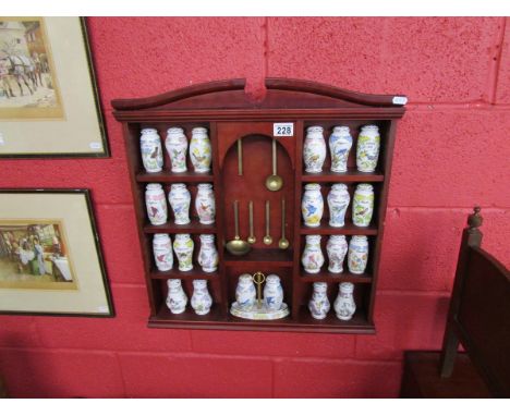 Spice rack and jars