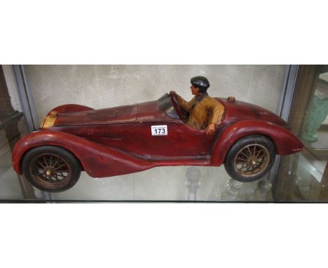 Large model vintage car