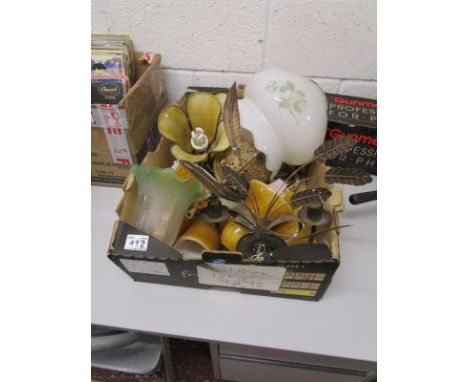 Box of lamp shades