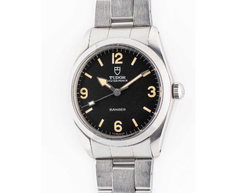 A VERY RARE GENTLEMAN'S SIZE STAINLESS STEEL TUDOR OYSTER PRINCE RANGER BRACELET WATCHCIRCA 1968, REF. 7995/0 THE EXACT CONFI