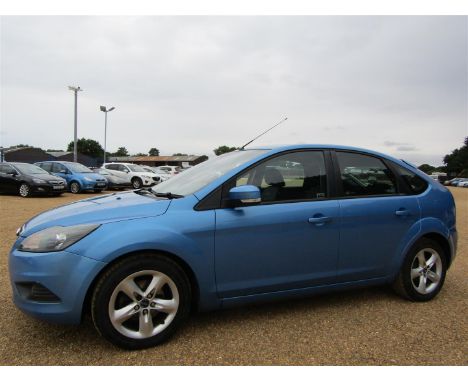 Make &amp; Model: Ford Focus Zetec 100Date of Reg: AG58 WLXColour: Bluecc: 1596MoT: 17-12-2022Fuel Type: PETROLMileage: 101kT
