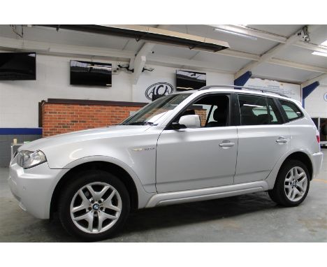 Make &amp; Model: BMW X3 M SportDate of Reg: EN56 PJXColour: Silvercc: 1995MoT: 22-06-2023Fuel Type: DIESELMileage: 113kTrans