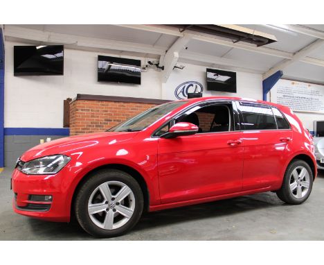 Make &amp; Model: VW Golf Match TDI BMTDate of Reg: FM15 CCAColour: Redcc: 1598MoT: 03-02-2023Fuel Type: DIESELMileage: 43kTr