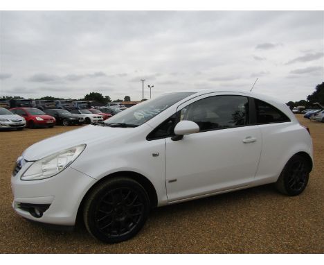 Make &amp; Model: Vauxhall Corsa Design CDTIDate of Reg: SH09 ODJColour: Whitecc: 1248MoT: 20-07-2022Fuel Type: DIESELMileage