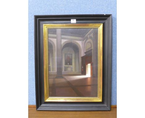 Peter Kelly, RBA, The Door Of Light, San Martino, oil on canvas, framed