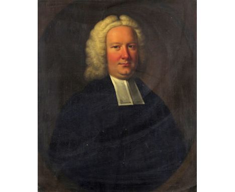 John Theodor Heins (1732-1771) Portrait of Rev Johnstone Oil on canvas 76 x 63.5 cm; 30 x 25in