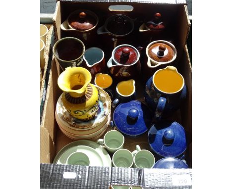 Denby coffee pots, Spode coffeeware, etc.