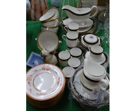 Royal Worcester "Howard" china, cat jug, etc.